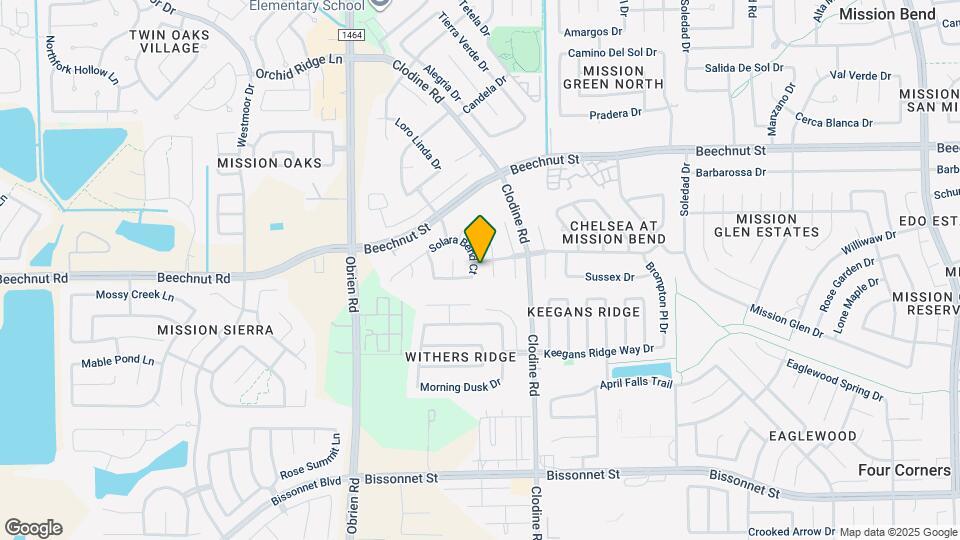8307 Solara Bend Ct Map and Location Details