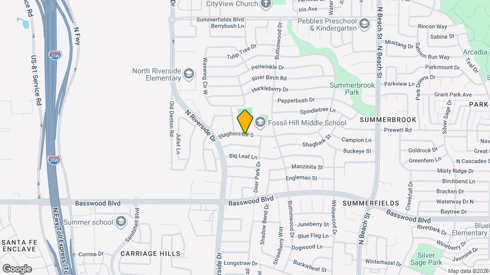 3800 Staghorn Cir S Map and Location Details
