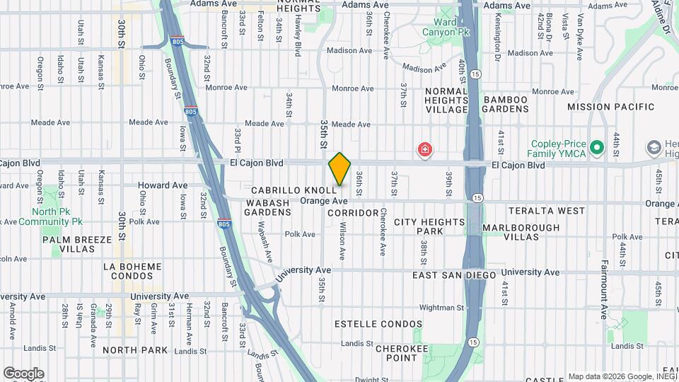 4226 Wilson Ave Map and Location Details