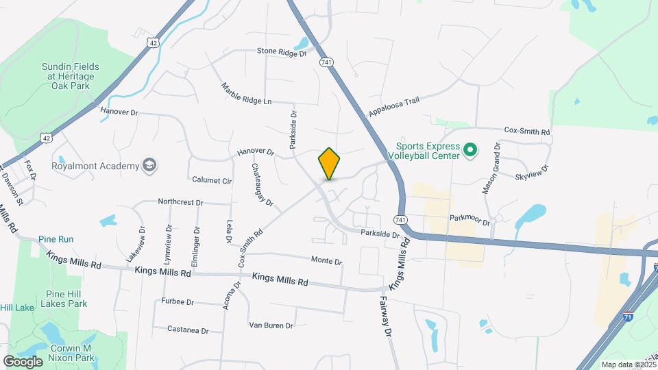 204 Sherwood Green Ct Map and Location Details