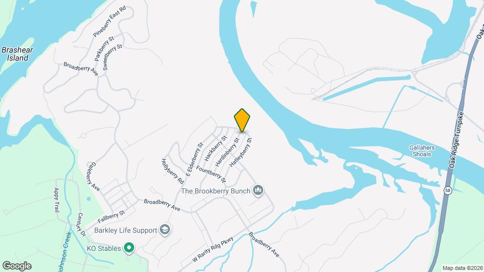 156 Hardinberry St Map and Location Details