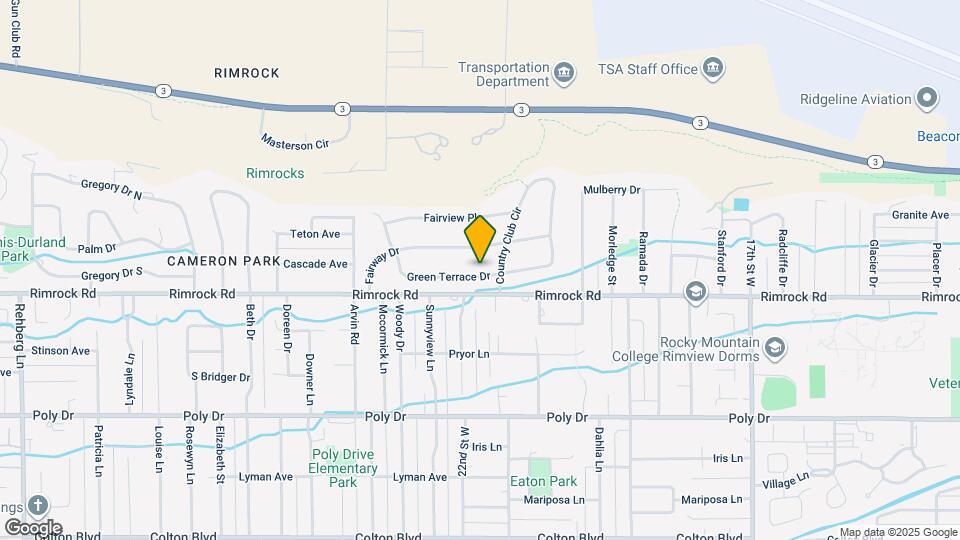2117 Green Terrace Dr Map and Location Details