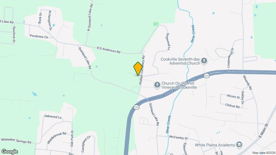 243 Cypress Ridge Map and Location Details