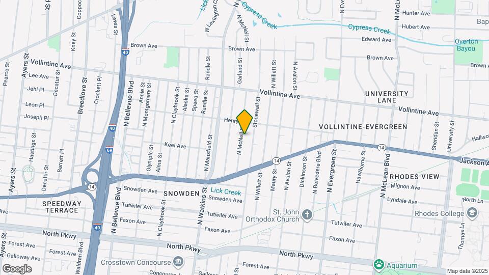 820 N McNeil St Map and Location Details