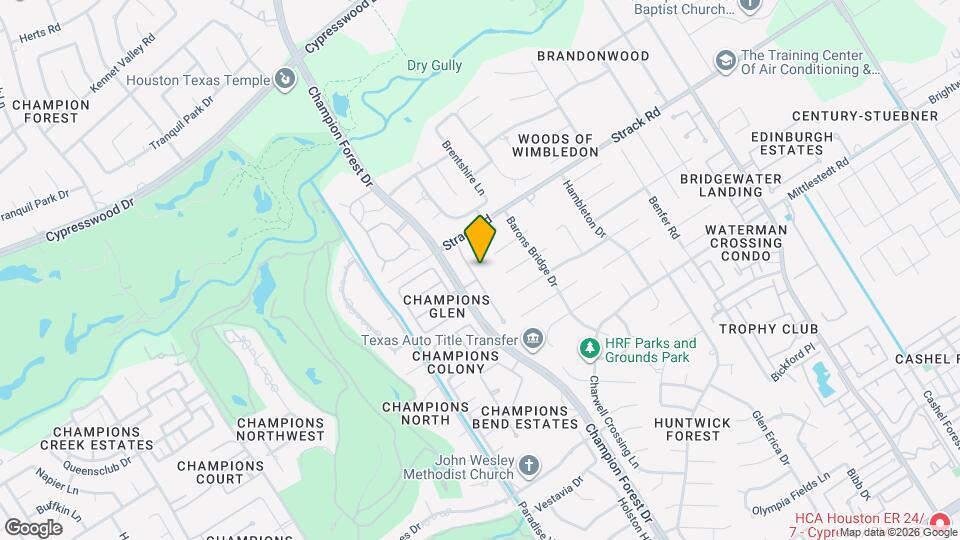 14102 Champions Hamlet Ct Map and Location Details