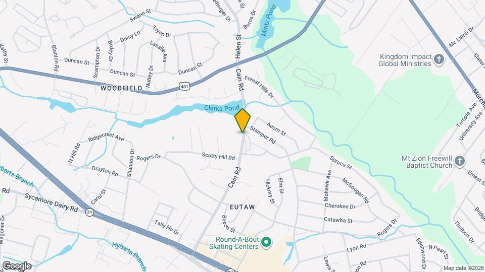 1425 Cain Rd Map and Location Details