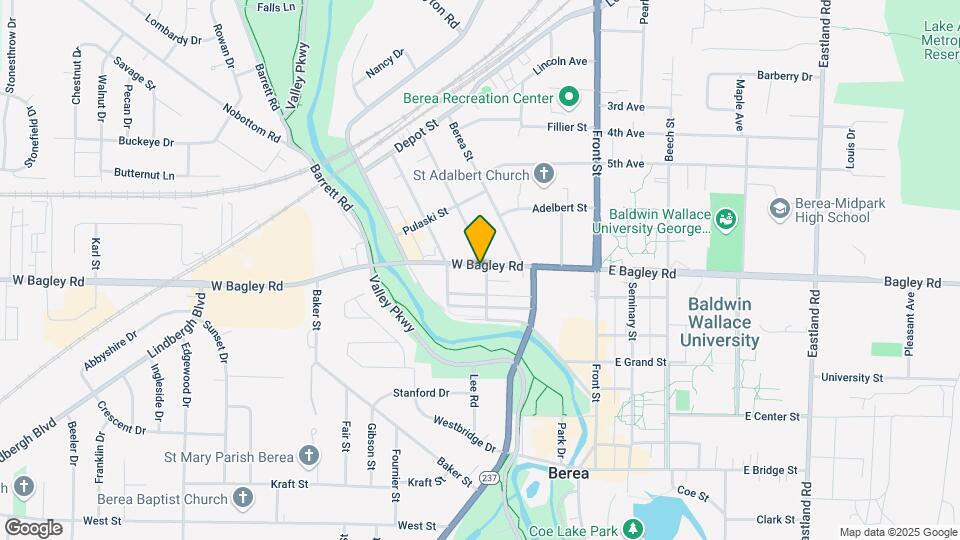 135 W Bagley Rd Map and Location Details