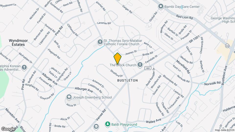694 Welsh Rd Map and Location Details