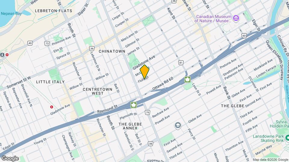 326 Flora St Map and Location Details