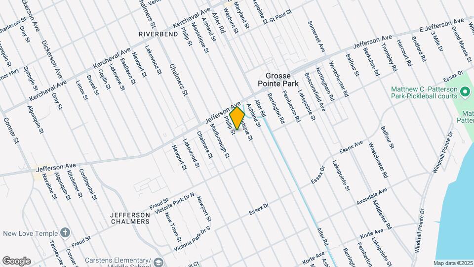 830 Philip St Map and Location Details