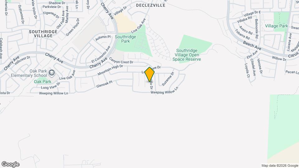 12040 Ocotillo Dr Map and Location Details