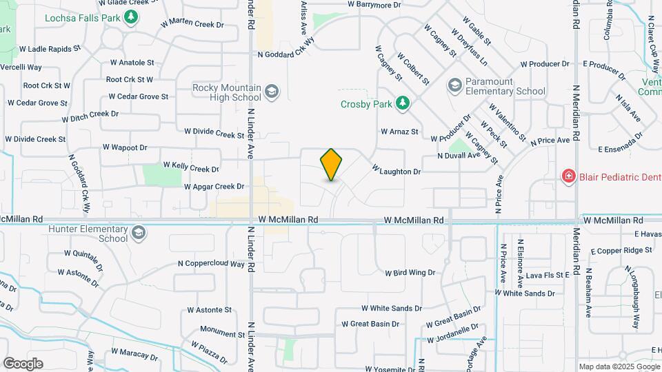 1220 W Legarreta Dr Map and Location Details