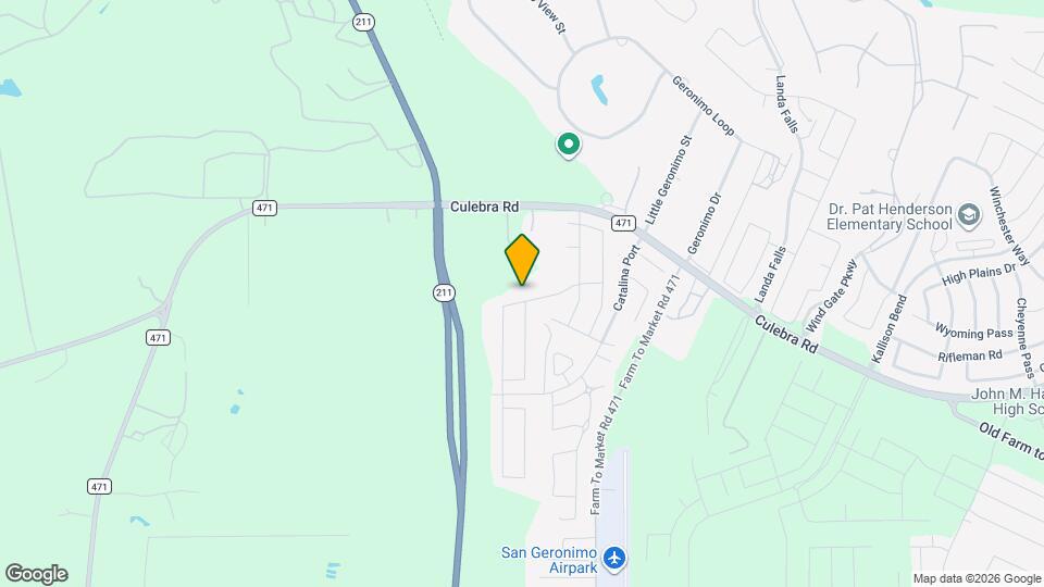 15403 Daystar Pass Map and Location Details