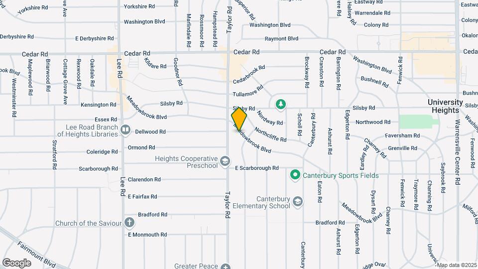 3472 Meadowbrook Blvd Map and Location Details