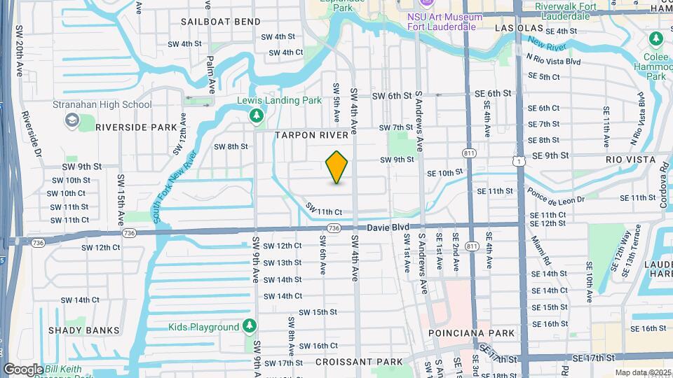 501 SW 11th St Map and Location Details