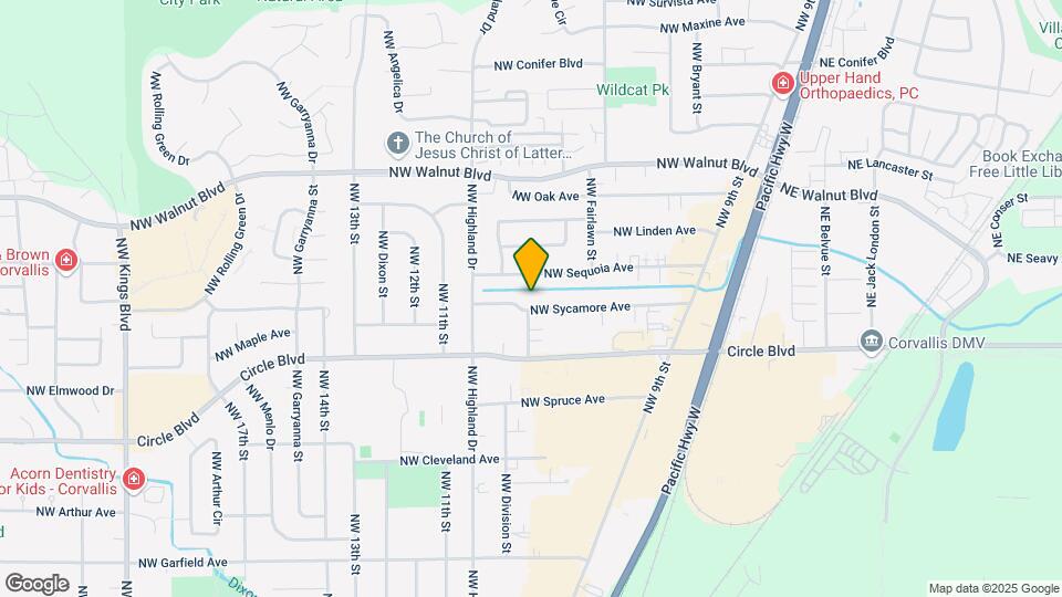 971 NW Sycamore Ave Mapa y Detalles de la Ubicación