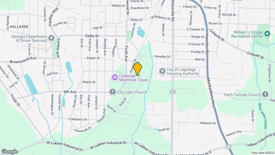 1184 Lindsey St Map and Location Details