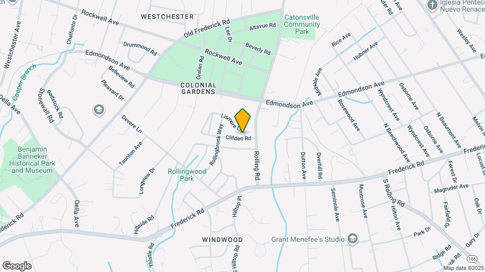 1908 Clifden Rd Map and Location Details