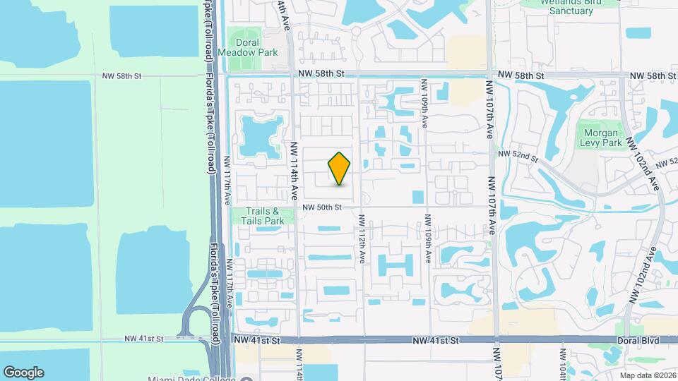 11256 NW 51st Terrace Mapa y Detalles de la Ubicación