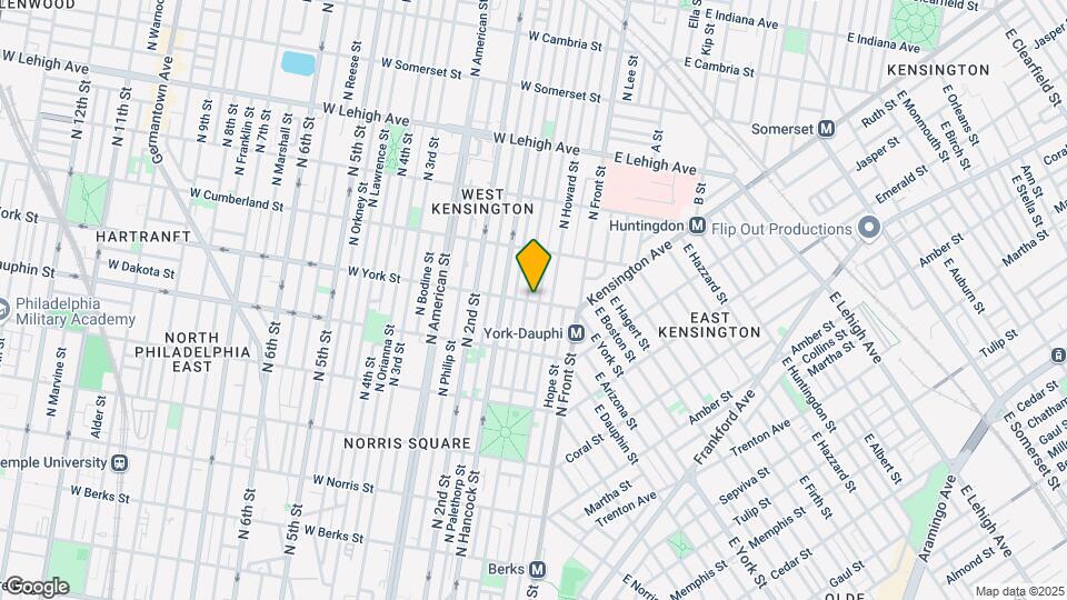 2401 N Mascher St-Unit -4 Map and Location Details