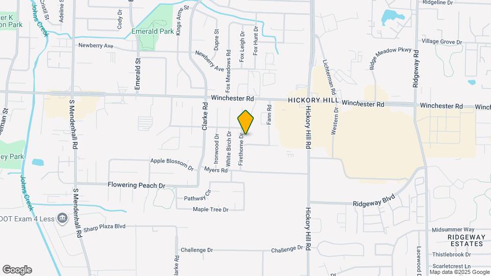 3712 Firethorne Dr Map and Location Details