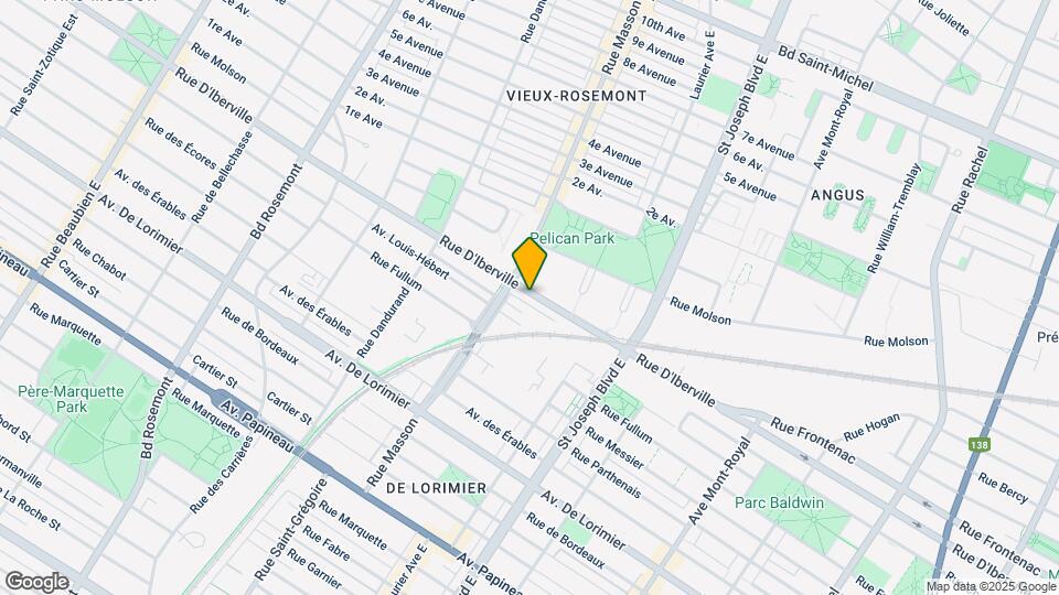 5184 D'iberville St Map and Location Details
