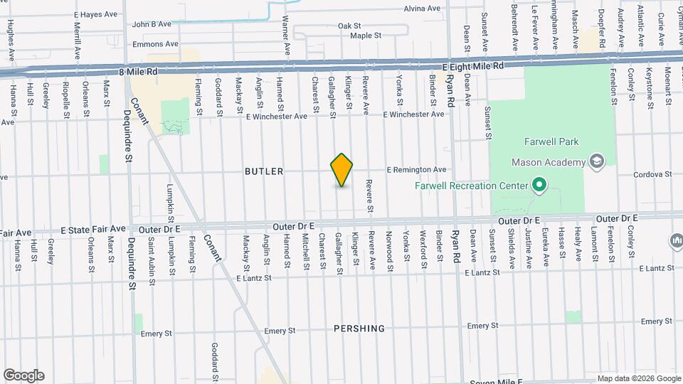 19986 Gallagher St Map and Location Details