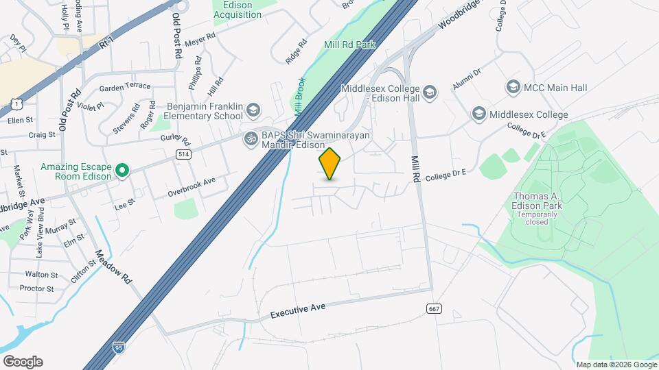 225 College Dr Map and Location Details