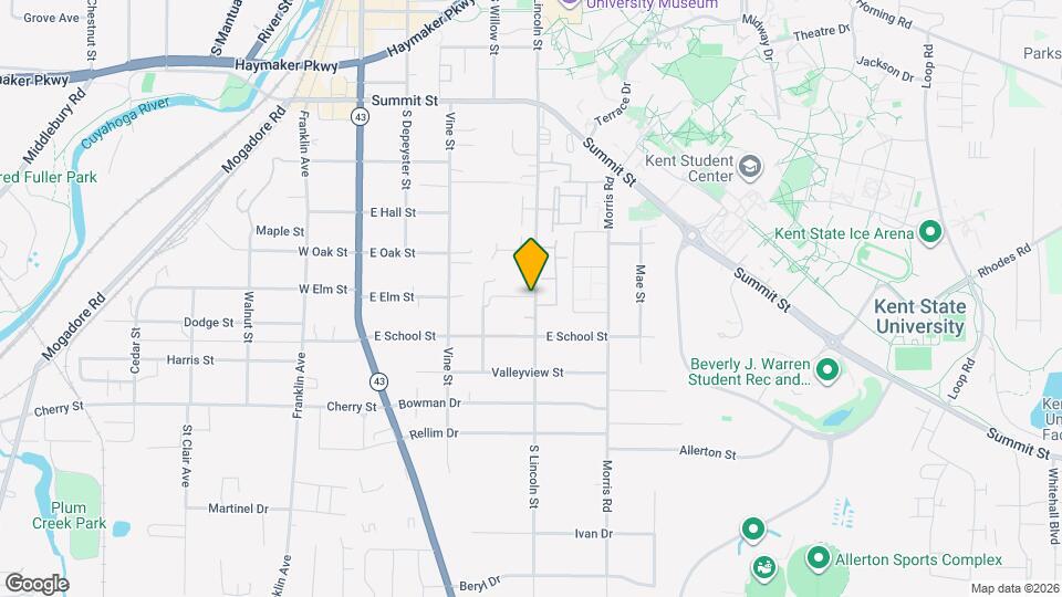 960 S Lincoln St Mapa y Detalles de la Ubicación