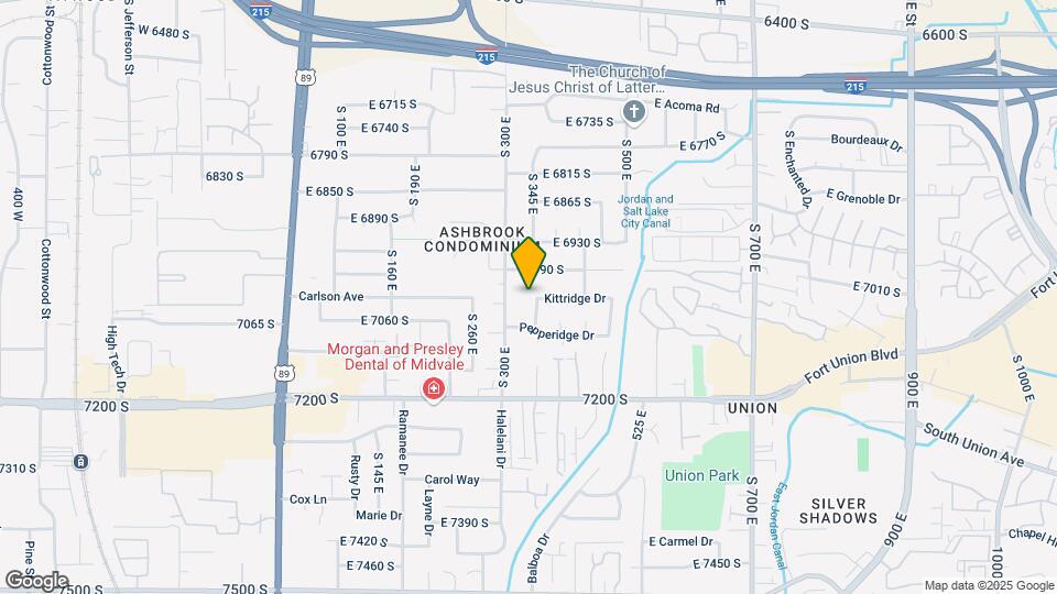7032 S Tremont Way Map and Location Details