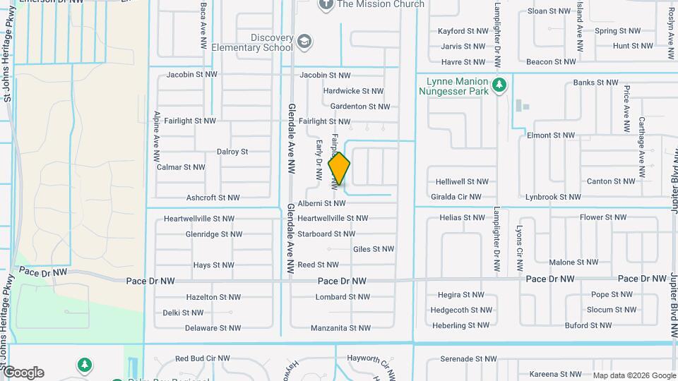 1009 Fairplay Ave NW Map and Location Details