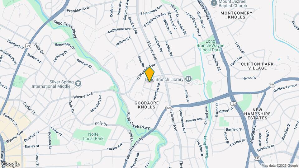 8804 Bradford Rd Mapa y Detalles de la Ubicación