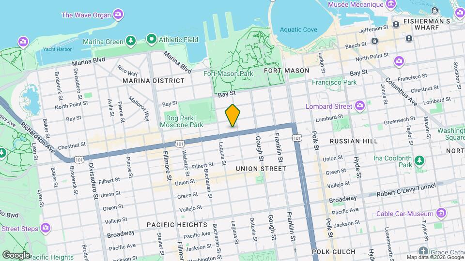 1720 Lombard St Map and Location Details