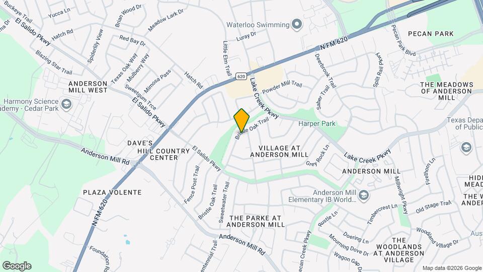 11405 Bristle Oak Trail Map and Location Details