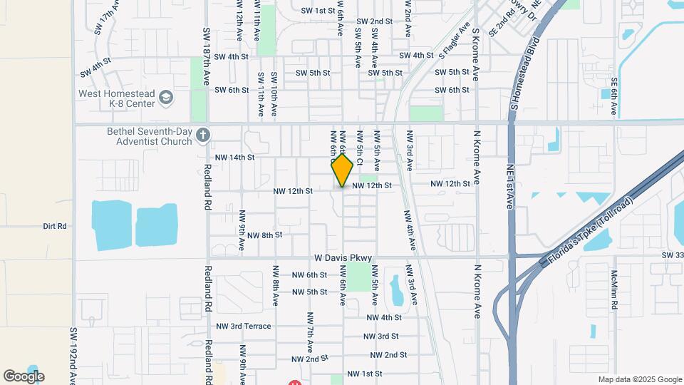 1100 SW 6th Ct Map and Location Details