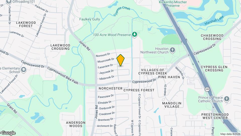 10530 Jaycreek Dr Map and Location Details