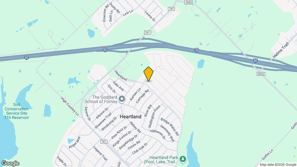 3012 Glazner Dr Map and Location Details