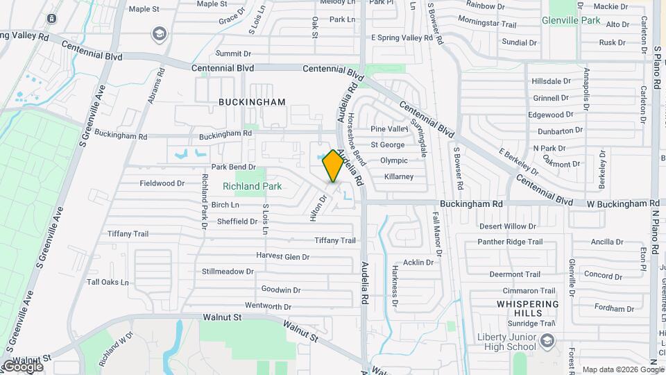 1025 Lakeridge Dr Map and Location Details