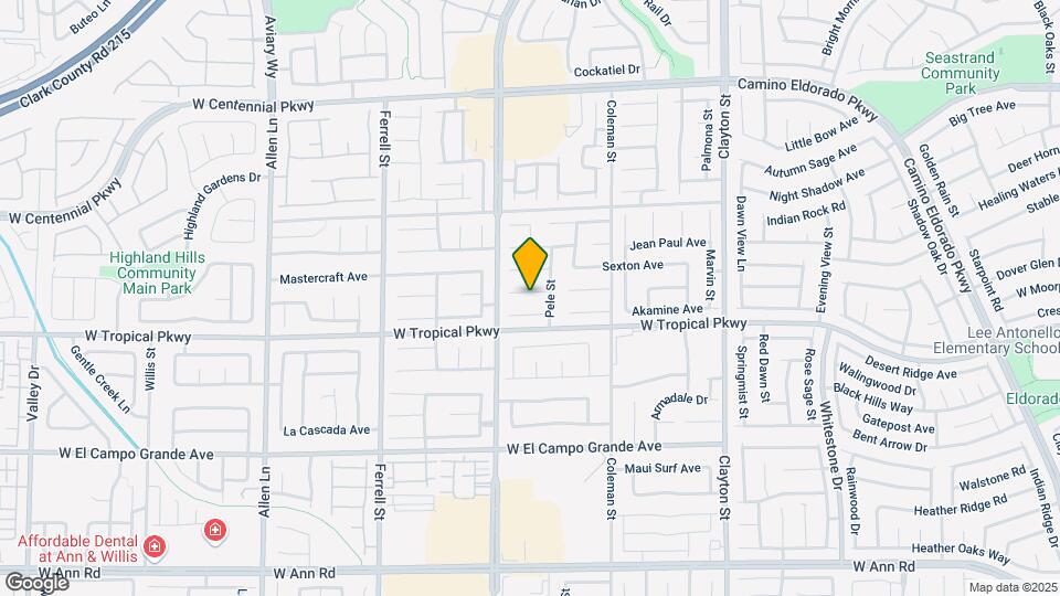 2717 Fern Forest Ct Map and Location Details