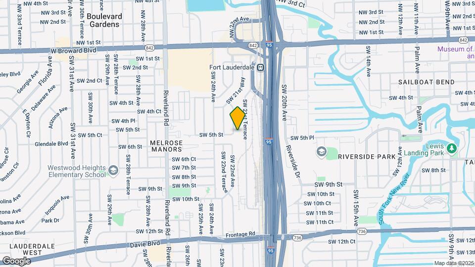 450 SW 22nd Ave Map and Location Details