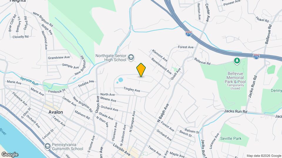 566 Highland Pl, Unit king bed Mapa y Detalles de la Ubicación