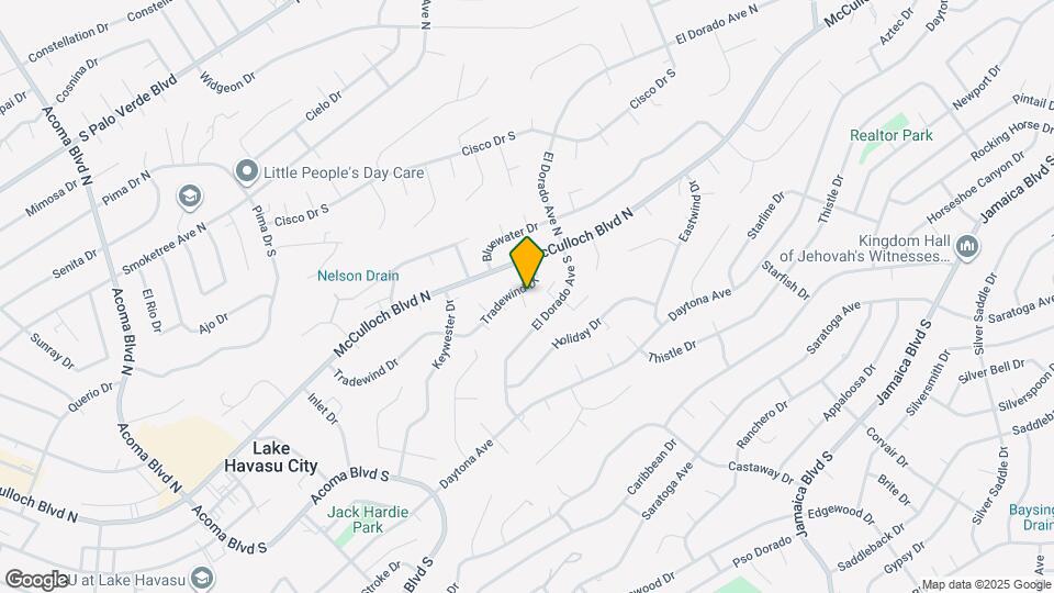 2706 Tradewind Dr Map and Location Details