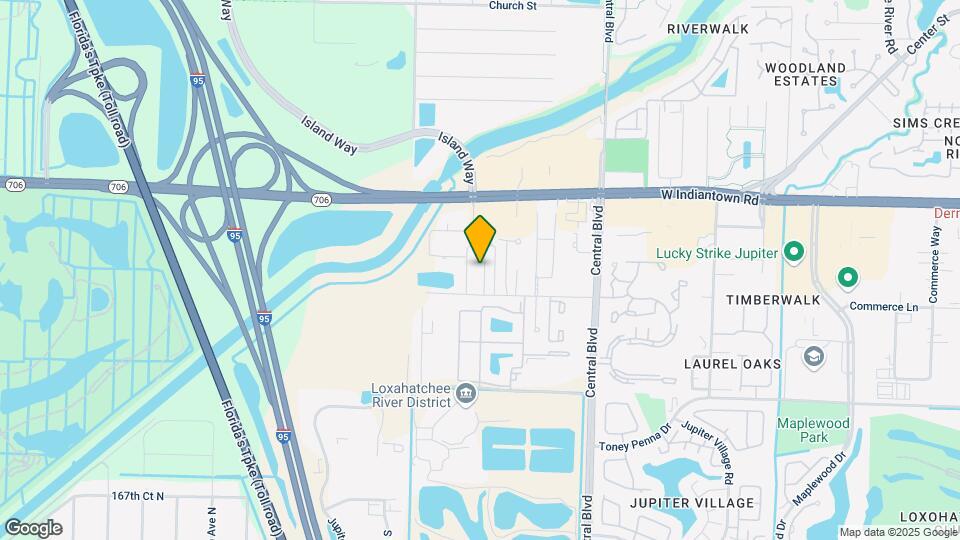 17309 Lincoln Ln Map and Location Details