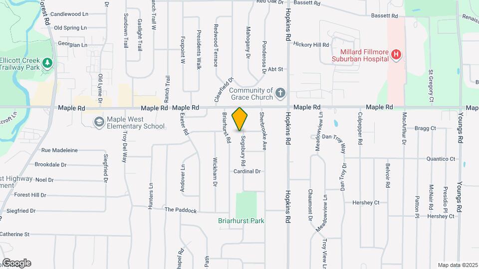 116 Segsbury Rd Map and Location Details