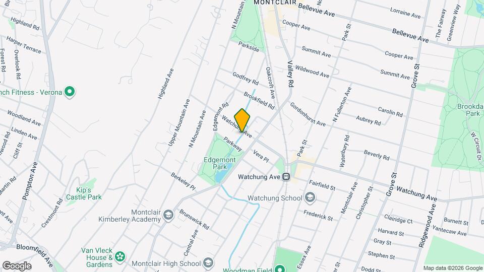 59 Watchung Ave Map and Location Details