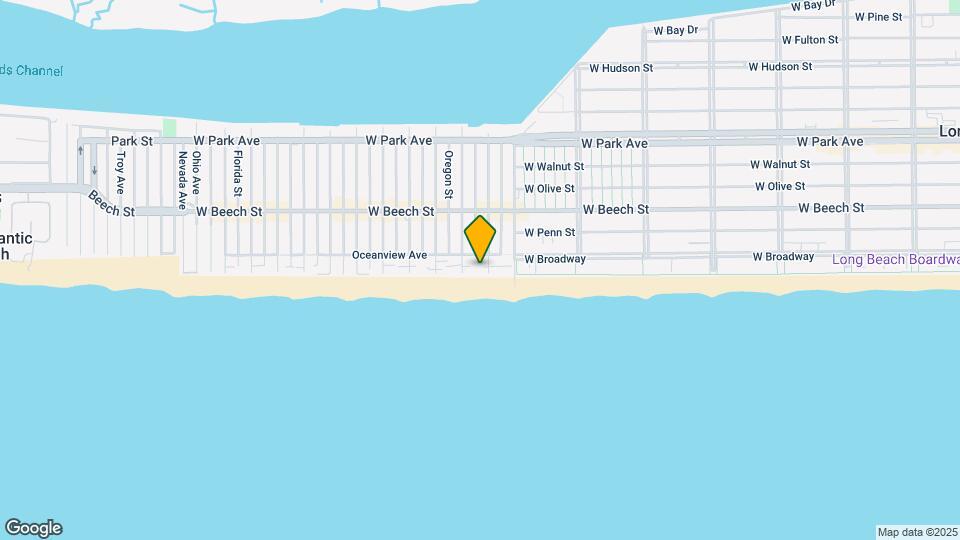 833 Oceanfront Map and Location Details