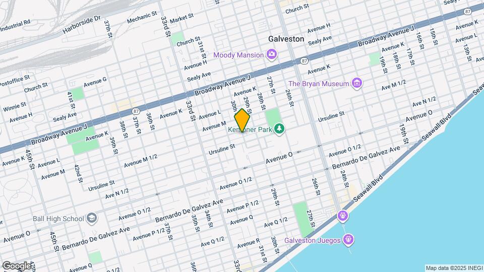 1411 30th St Map and Location Details