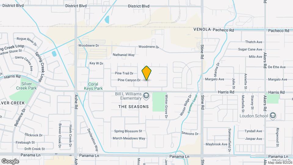 5603 Pine Canyon Dr Mapa y Detalles de la Ubicación