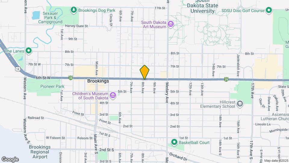 524 8th Ave Map and Location Details