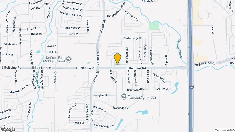 906 Teakwood Ln Map and Location Details